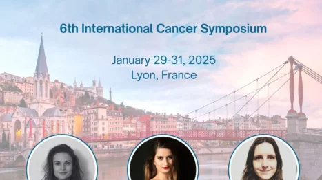 he 6thᵉ edition of the International Cancer Symposium organized by the CRCL Centre de Recherche en Cancérologie de Lyon will be held in our beautiful city of Lyon