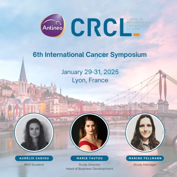 he 6thᵉ edition of the International Cancer Symposium organized by the CRCL Centre de Recherche en Cancérologie de Lyon will be held in our beautiful city of Lyon