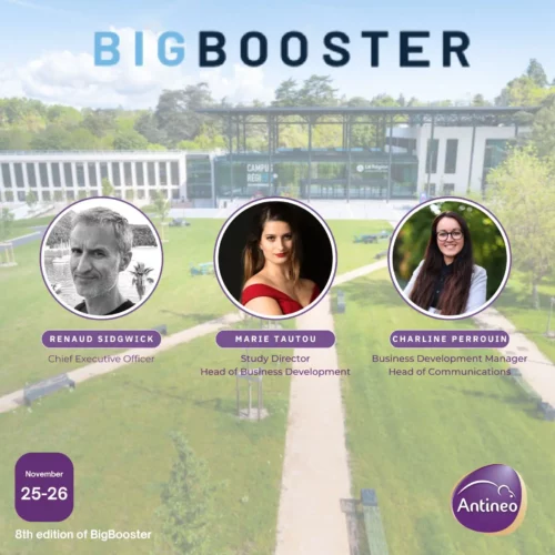 Antineo gagnant de la 8ème édition du BigBooster