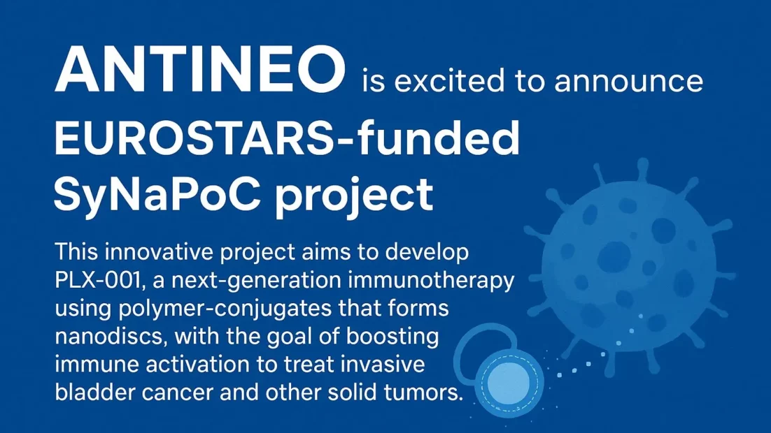 We are proud to announce the award of EUROSTARS funding for the project SyNaPoC