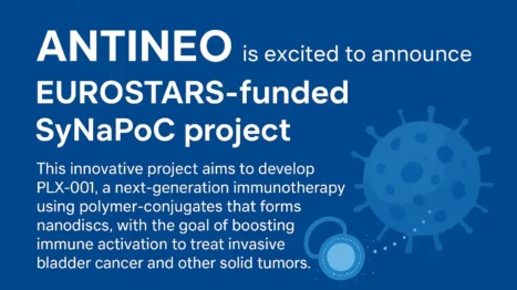 We are proud to announce the award of EUROSTARS funding for the project SyNaPoC