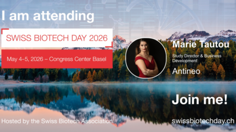 Antineo will be at Swiss Biotech Day 2026