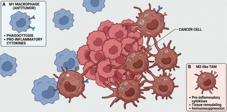 Antineo-tumor microenvironment-cancer associated macrophage